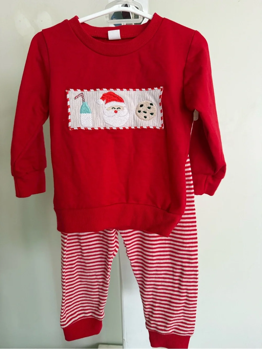 Boutique Smocked Christmas Outfit